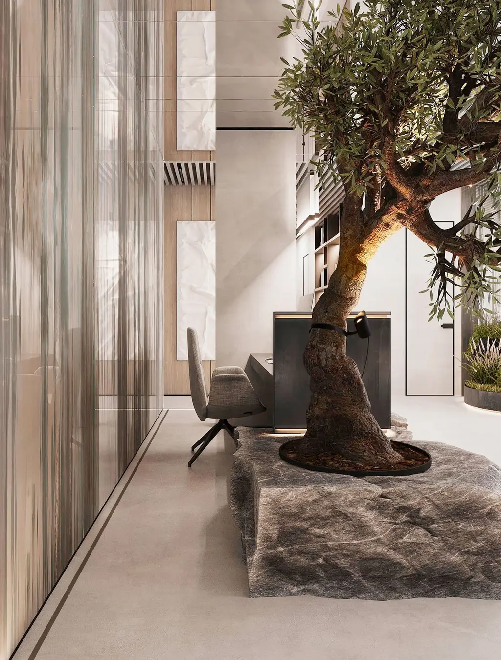 Tree B30-8W — Éclairage d'accentuation Nova Luce