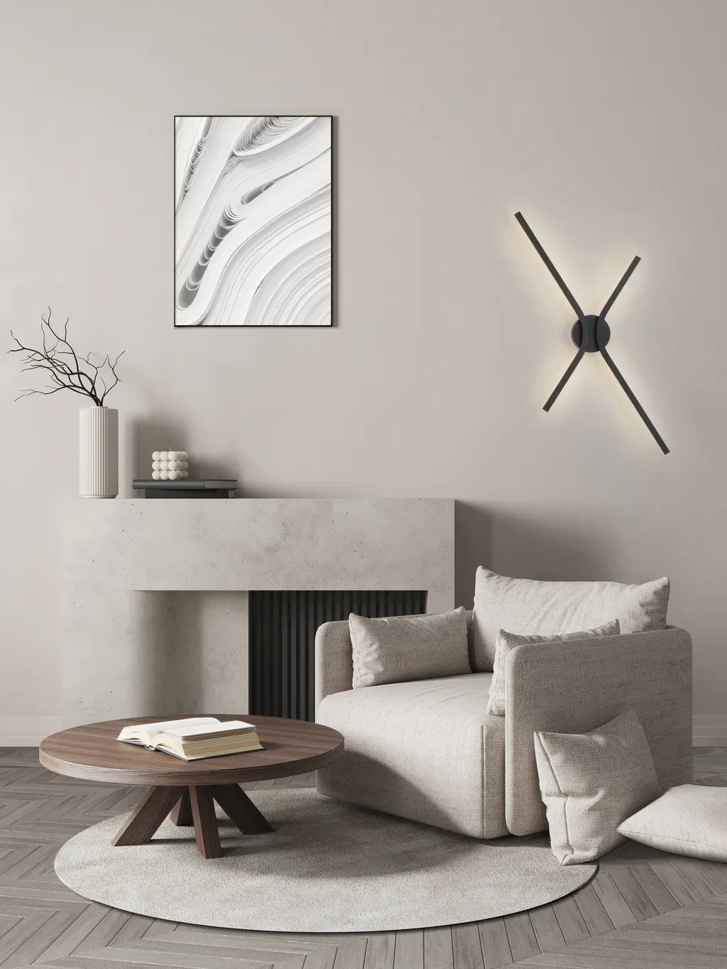 AKRO — Appliques murales Nova Luce