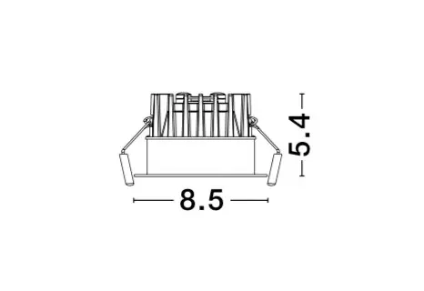 Blade B30-12W-RC-D8.5 — Spots encastrés Nova Luce
