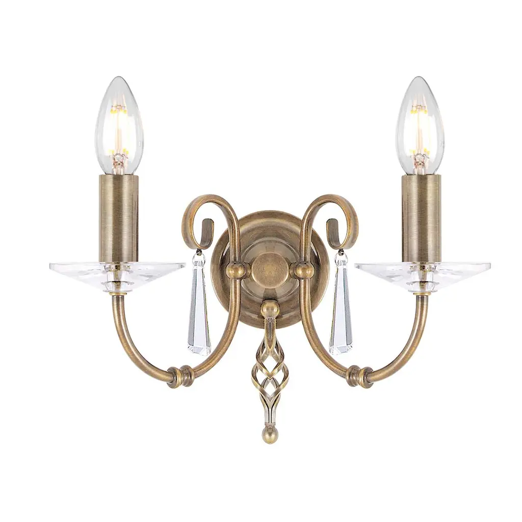 Applique Aegean 2 lumières — Appliques murales Elstead Lighting
