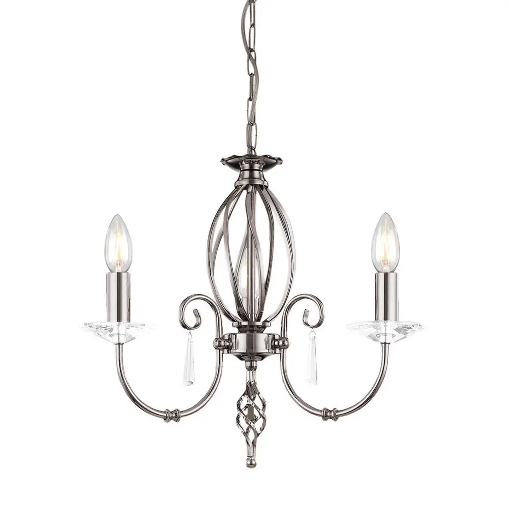 Lustre Aegean 3 lumières — Lustres Elstead Lighting