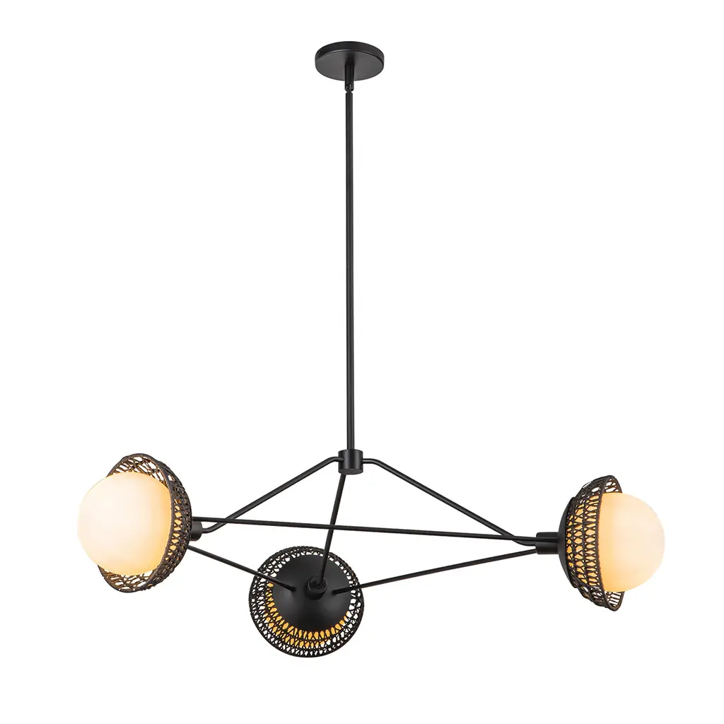 Lustre Perth 3 lumières — Lustres Elstead Lighting