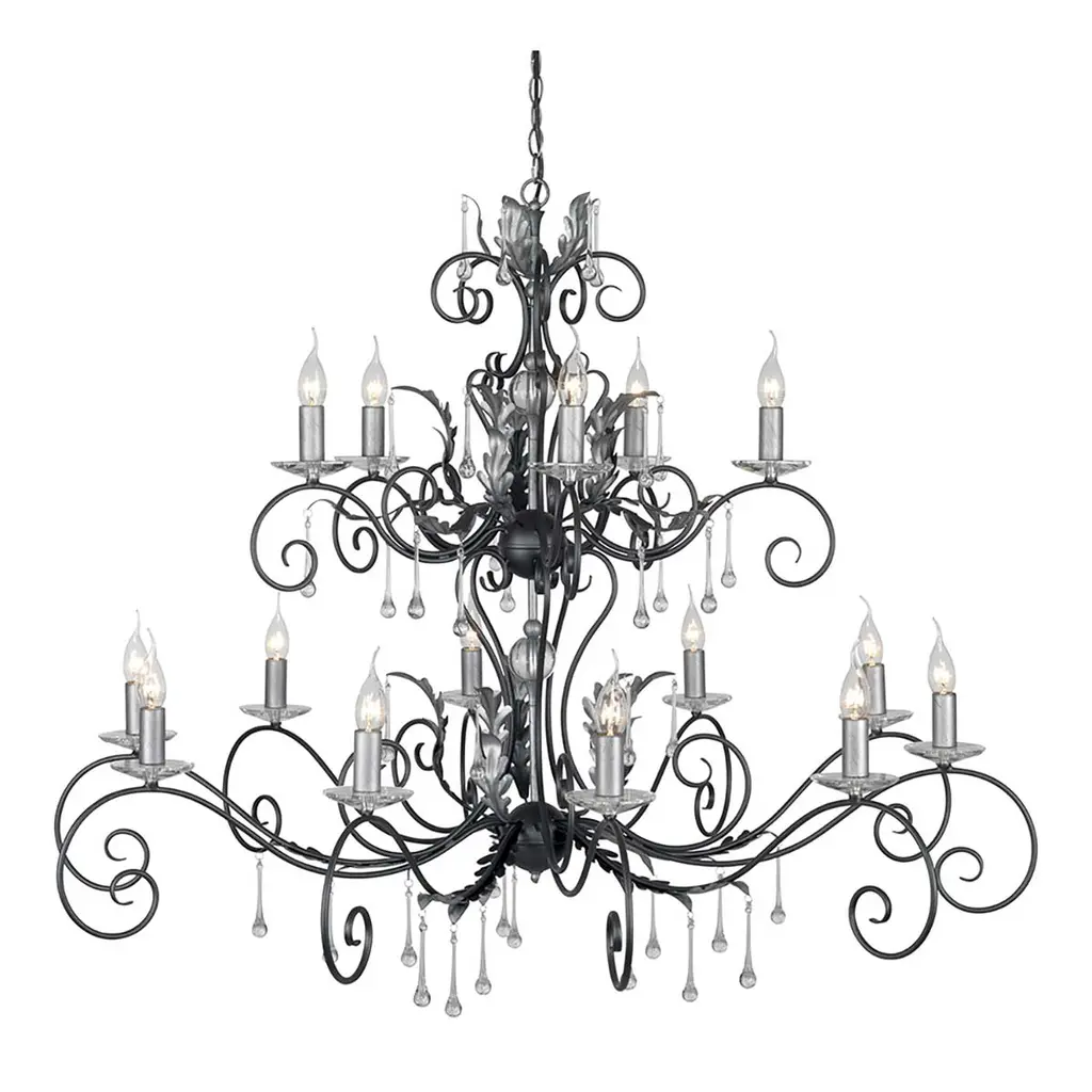 Lustre Amarilli 15 lumières — Lustres Elstead Lighting