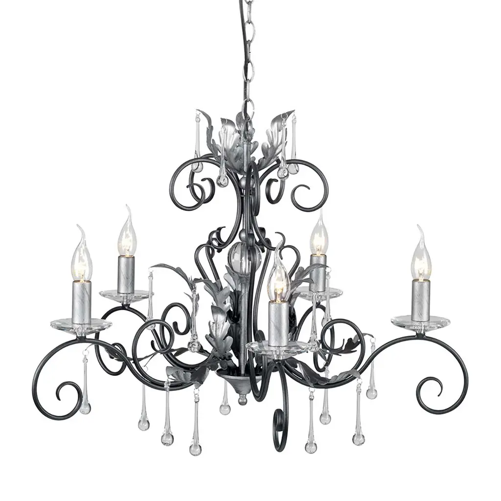 Lustre Amarilli 5 lumières — Lustres Elstead Lighting