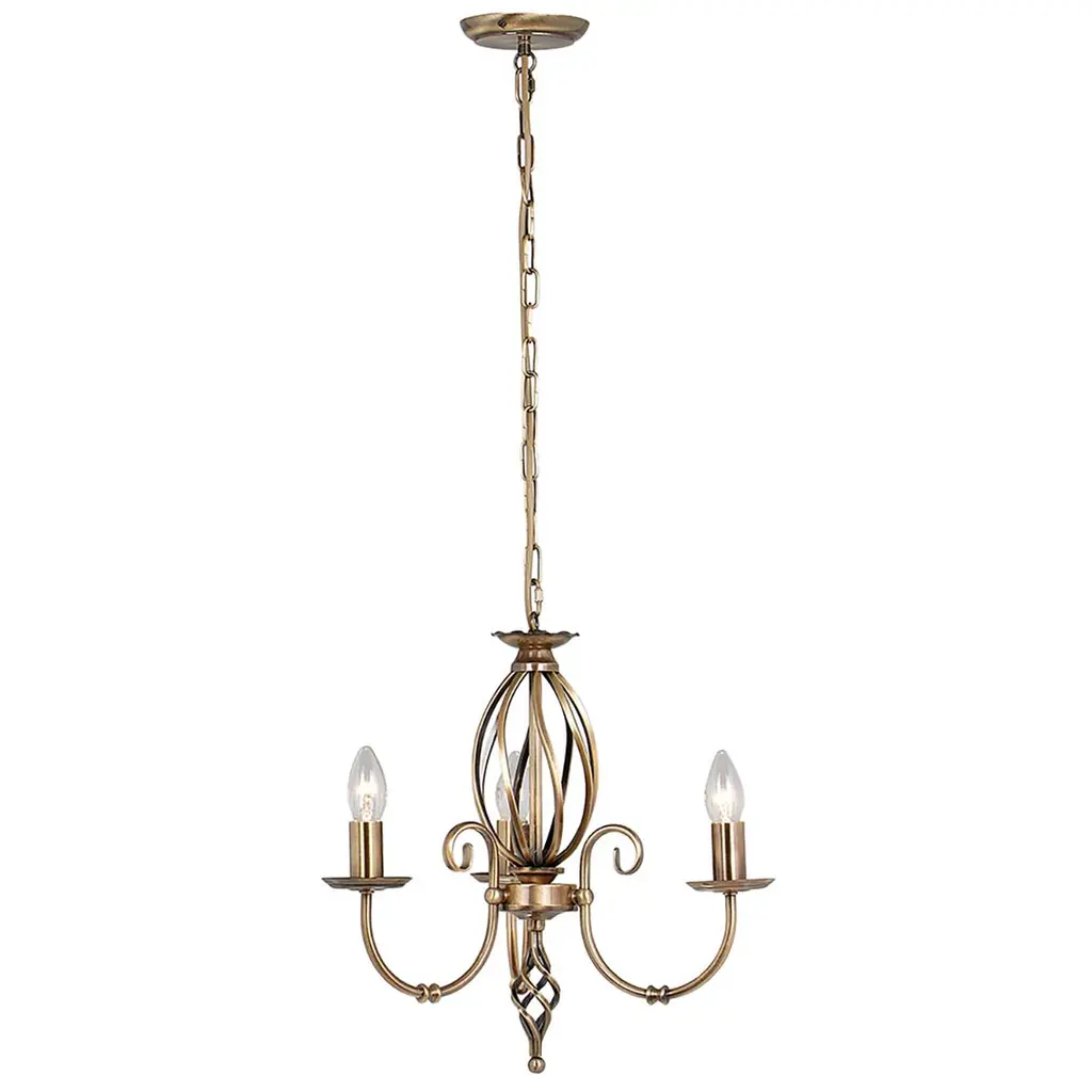 Lustre Artisan 3 lumières — Lustres Elstead Lighting