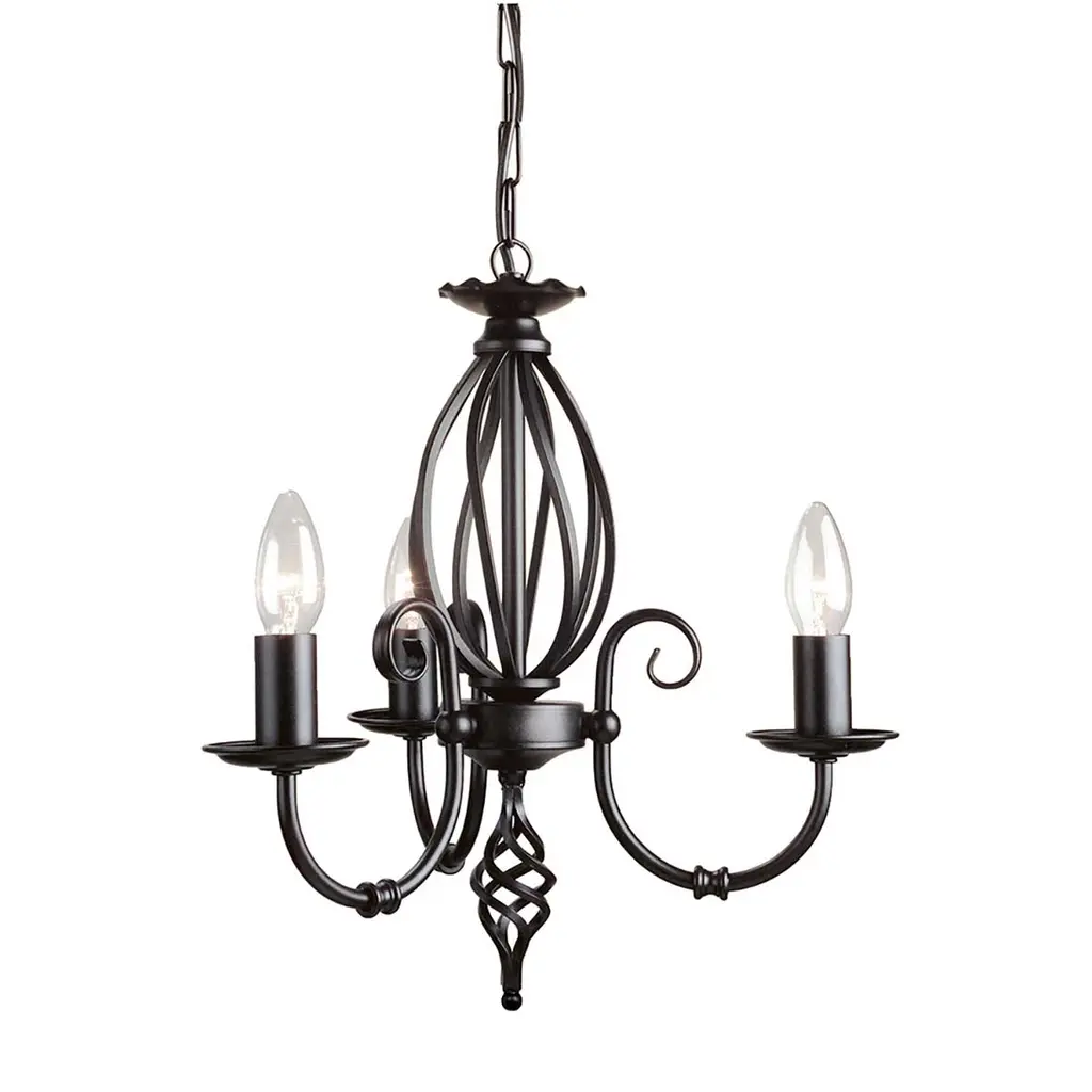 Lustre Artisan 3 lumières — Lustres Elstead Lighting