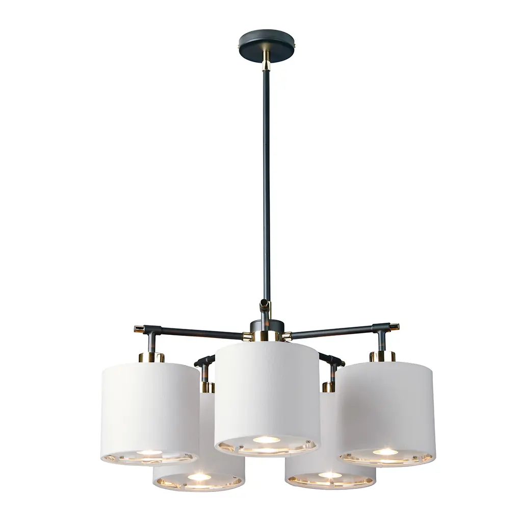 Lustre Balance 5 lumières — Lustres Elstead Lighting