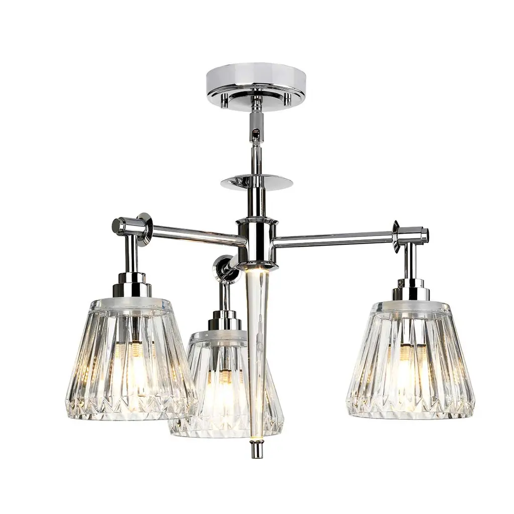 Suspension Agatha 3 lumières — Suspensions Elstead Lighting