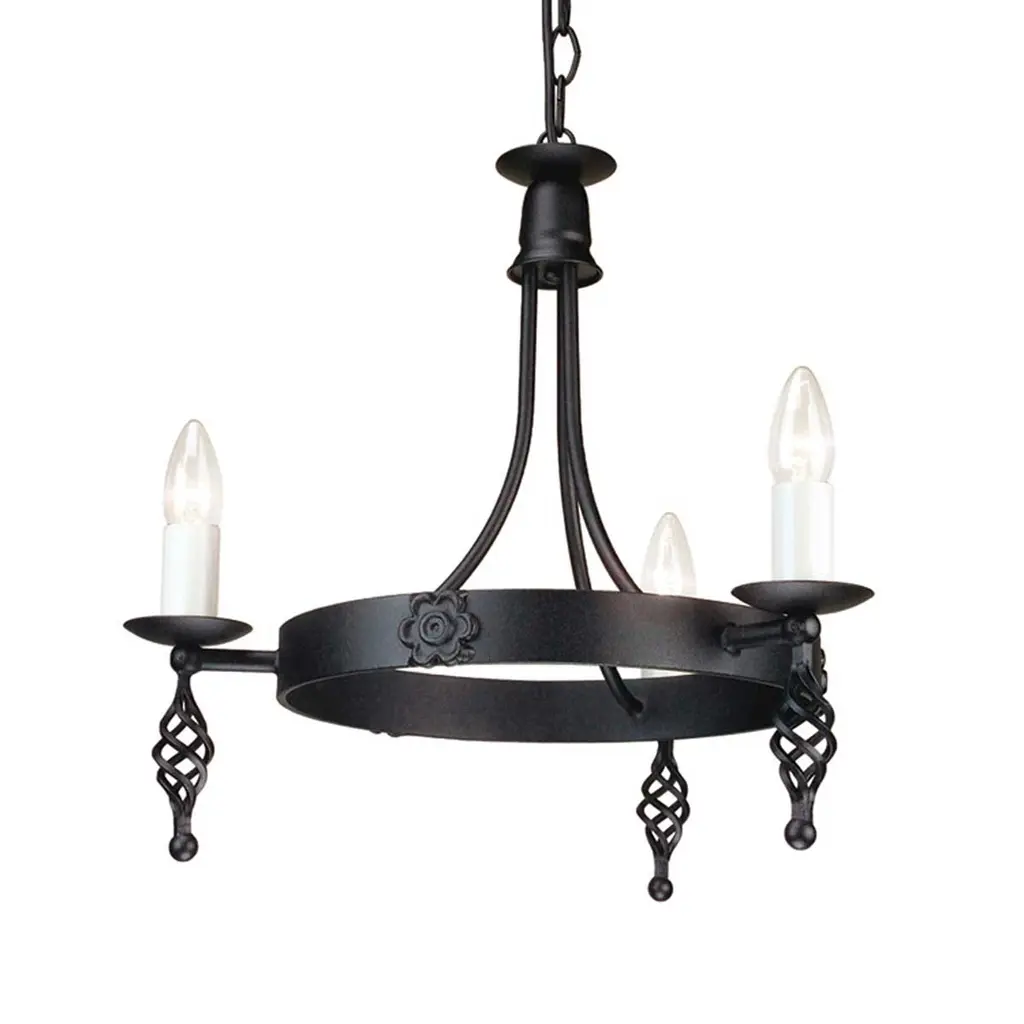 Lustre Belfry 3 lumières — Lustres Elstead Lighting