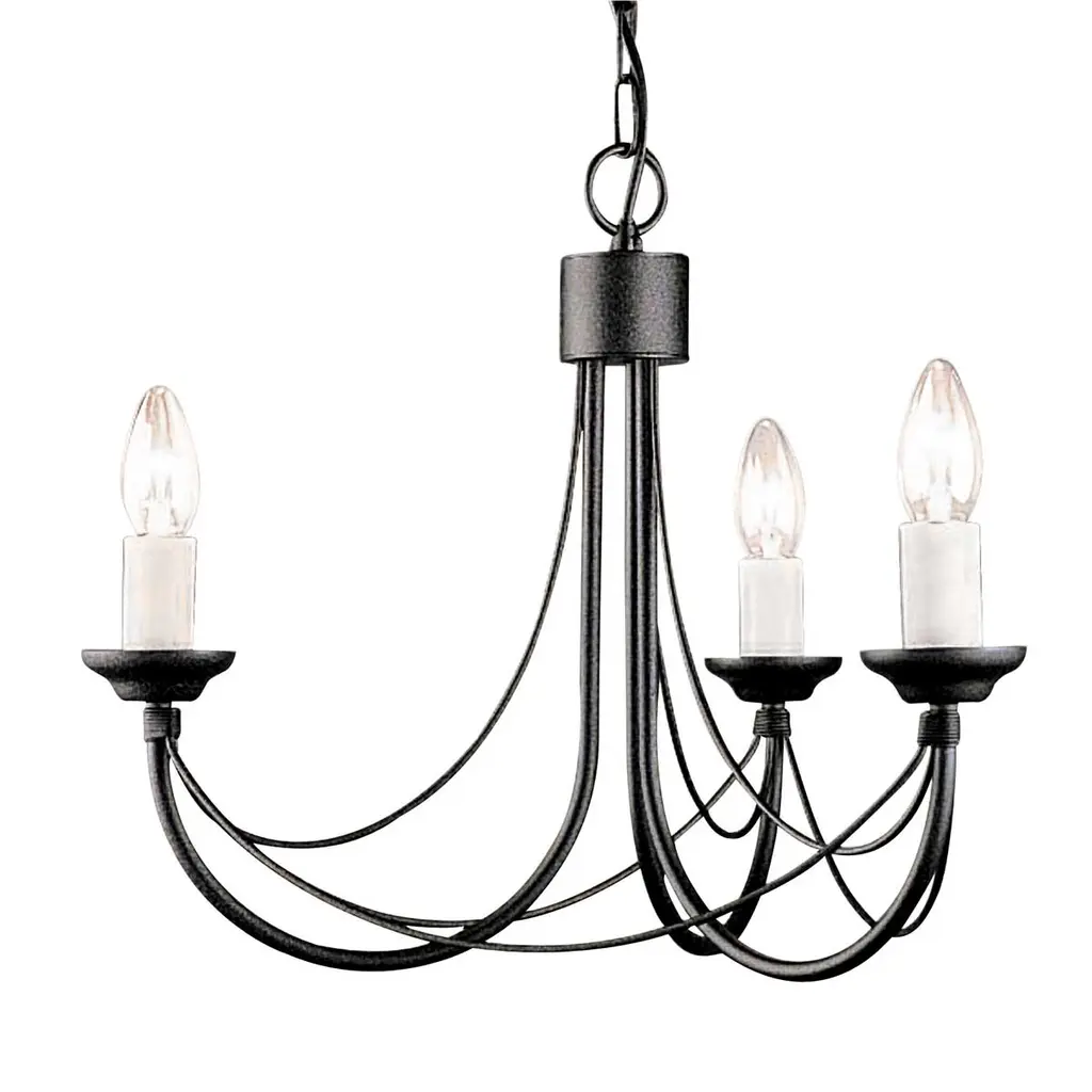 Lustre Carisbrooke 3 lumières — Lustres Elstead Lighting