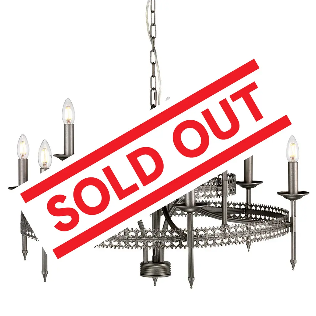 Lustre Crown 9 lumières — Lustres Elstead Lighting
