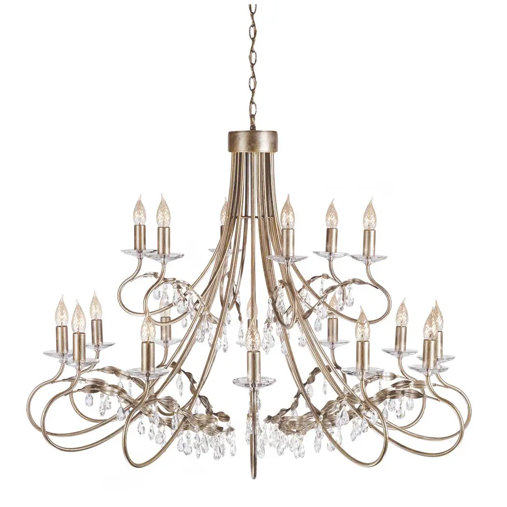 Lustre Christina 18 lumières — Lustres Elstead Lighting