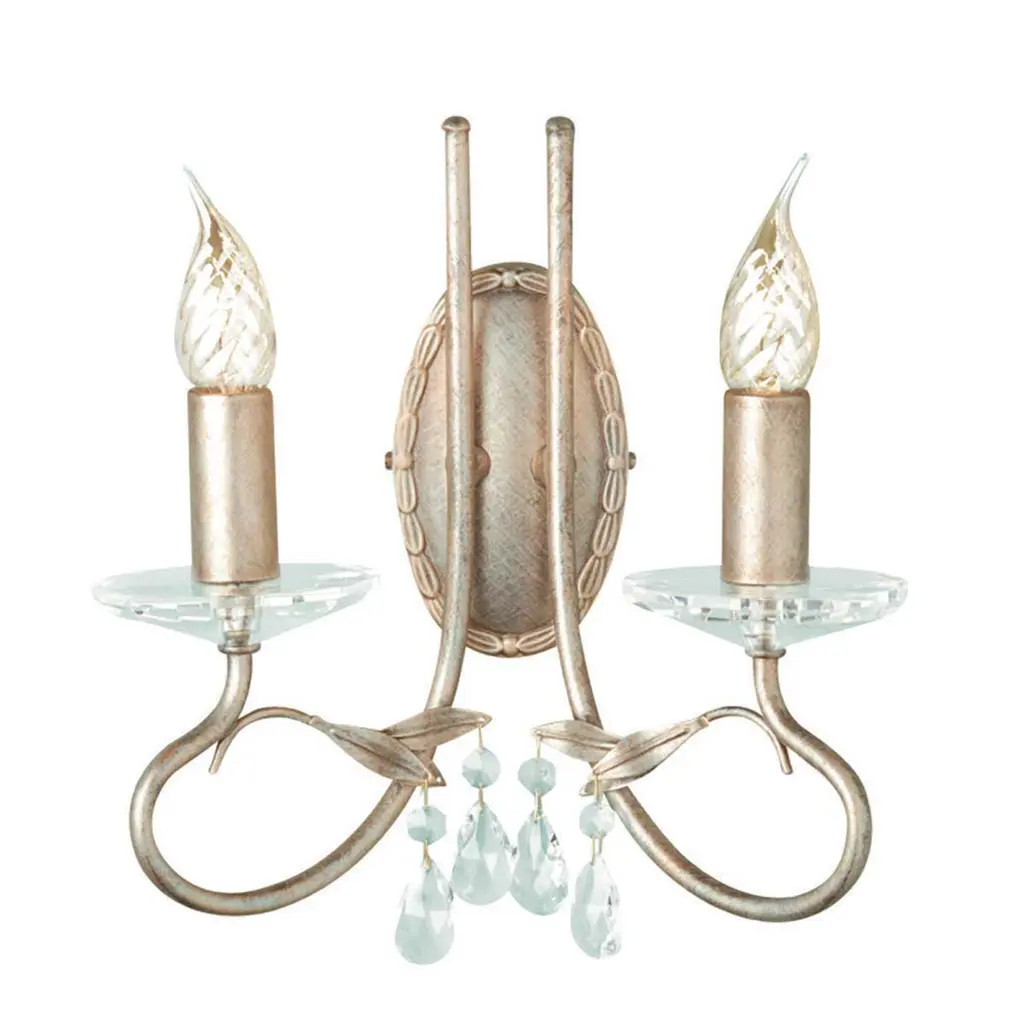 Applique Christina 2 lumières — Appliques murales Elstead Lighting