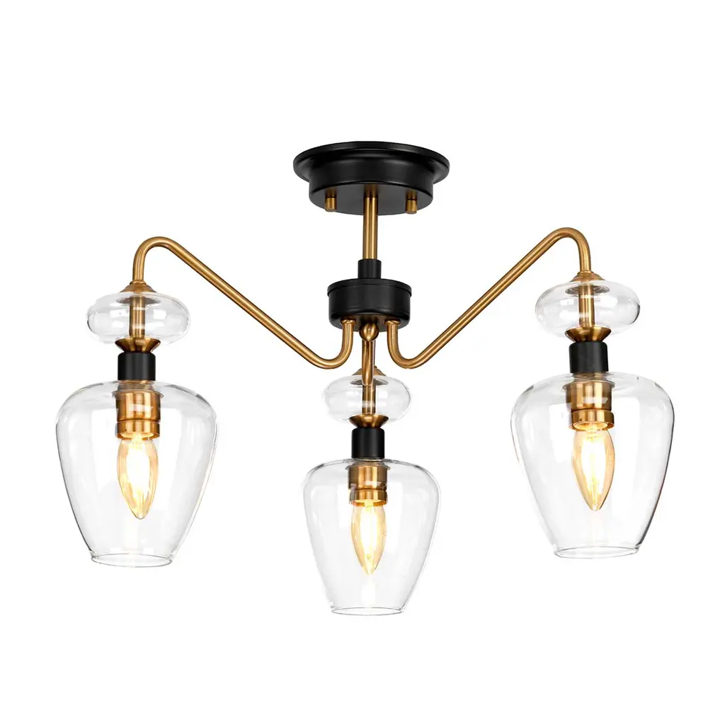 Plafonnier Armand 3 lumières — Plafonniers Elstead Lighting