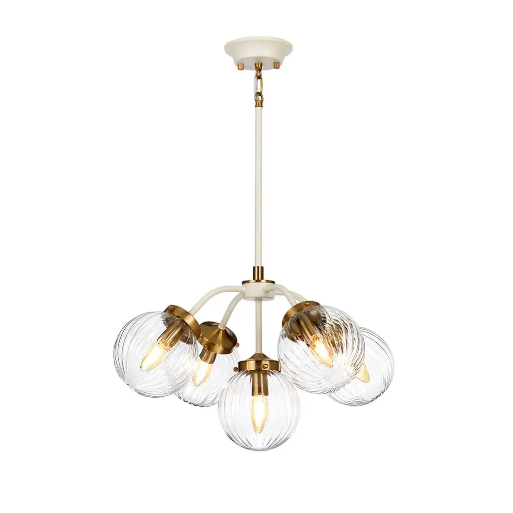 Suspension Cosmos 5 lumières — Suspensions Elstead Lighting
