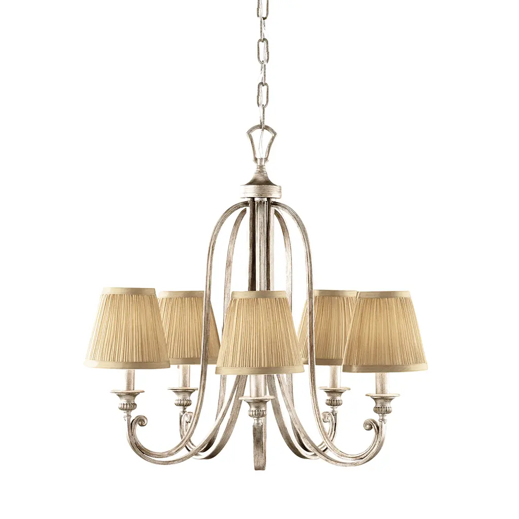 Lustre Abbey 5 lumières — Lustres Elstead Lighting