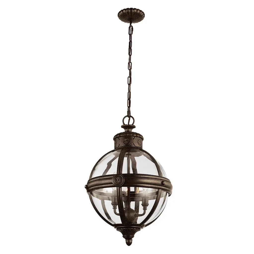 Lustre Adams 3 lumières — Lustres Elstead Lighting