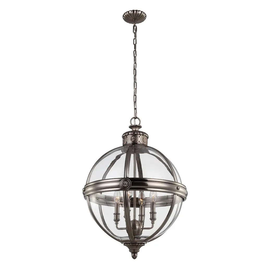 Lustre Adams 4 lumières — Lustres Elstead Lighting