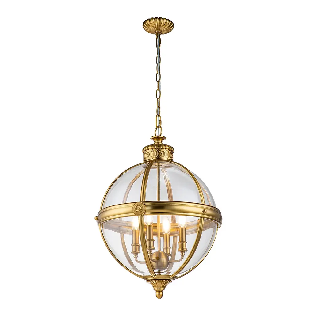 Lustre Adams 4 lumières — Lustres Elstead Lighting