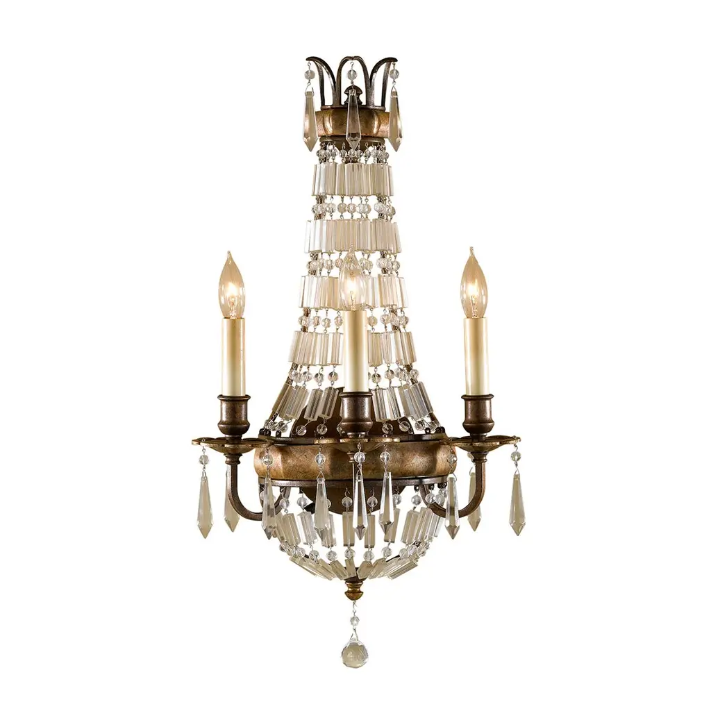 Applique Bellini 3 lumières — Appliques murales Elstead Lighting