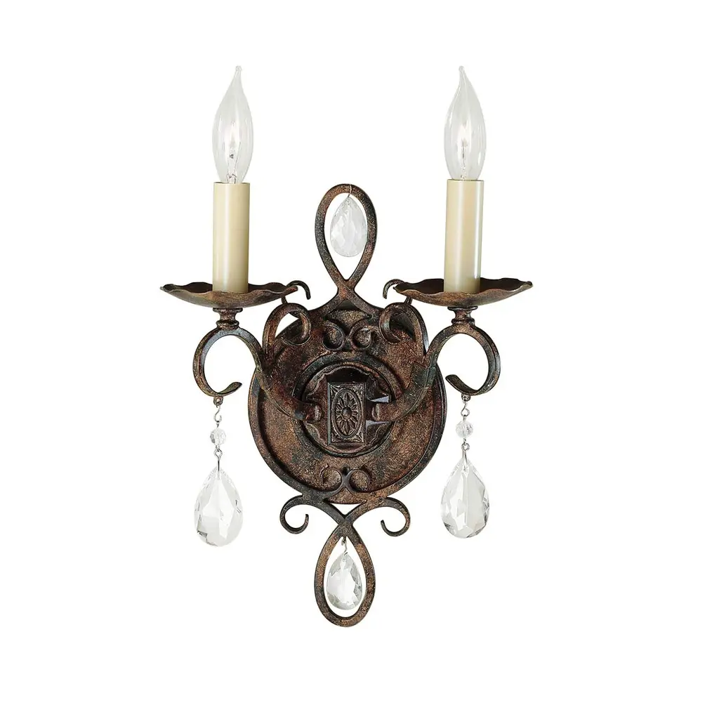 Applique Chateau 2 lumières — Appliques murales Elstead Lighting