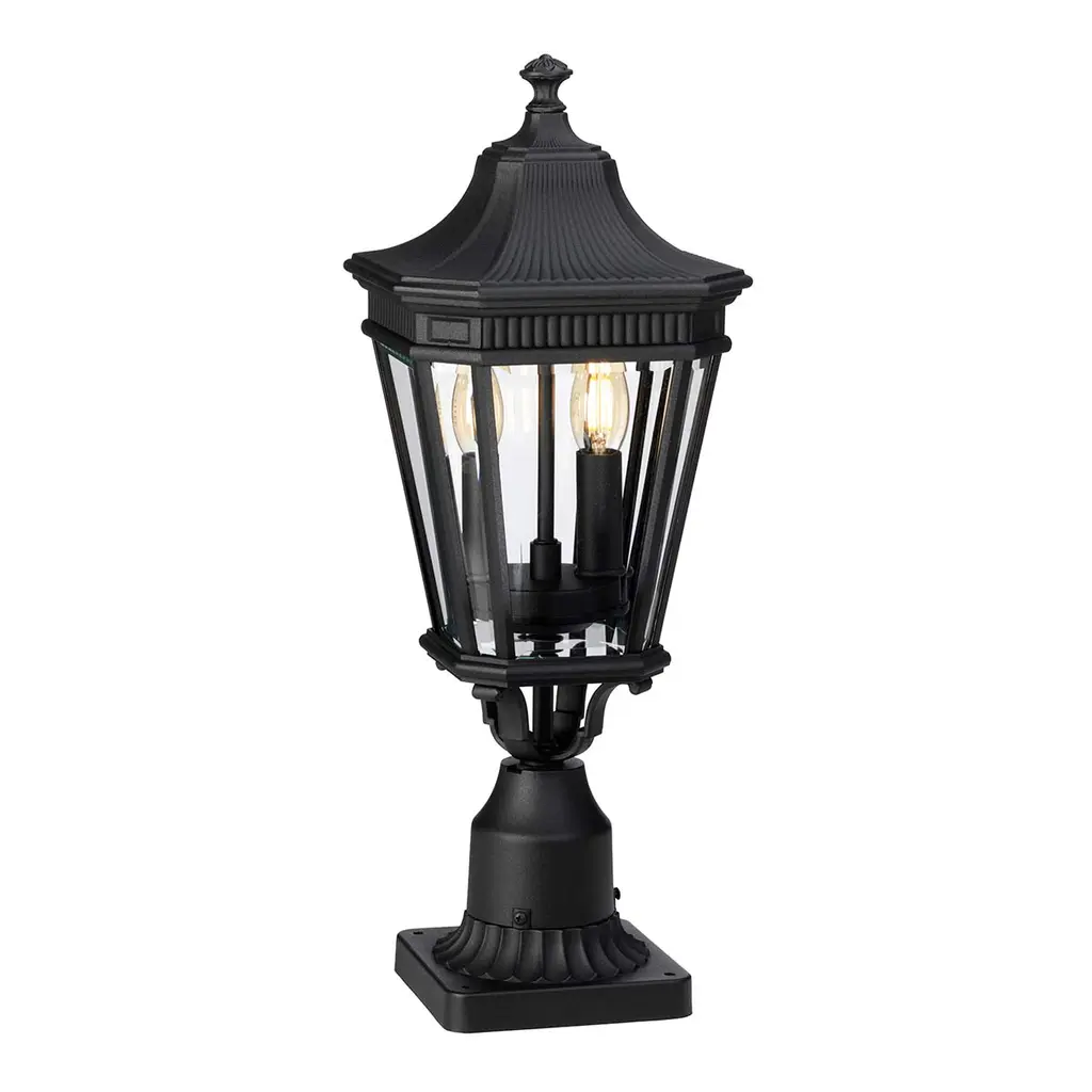 Borne lumineuse Cotswold Lane 2 lumières — Bornes lumineuses Elstead Lighting