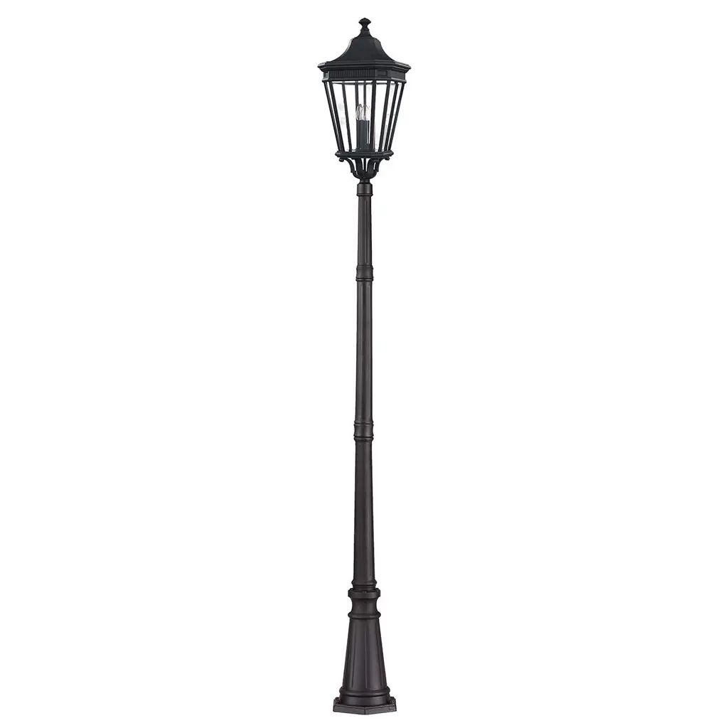 Lampadaire Cotswold Lane 3 lumières — Lampadaires Elstead Lighting