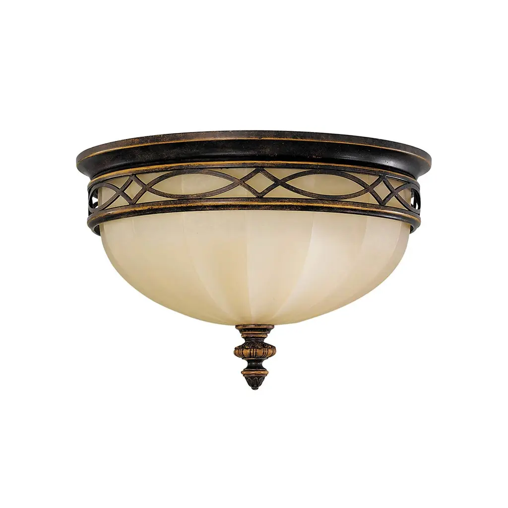 Plafonnier Drawing Room 3 lumières — Plafonniers Elstead Lighting