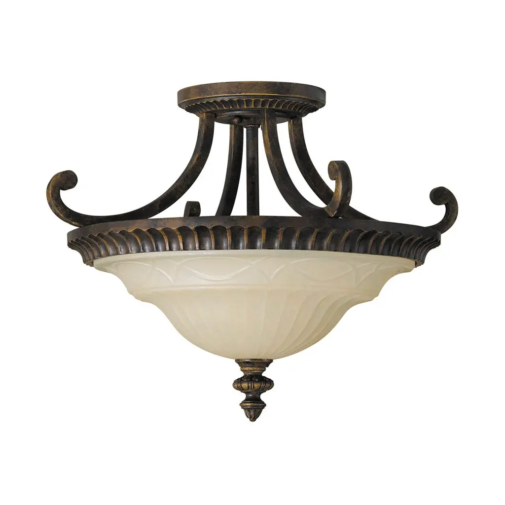 Plafonnier Drawing Room 2 lumières — Plafonniers Elstead Lighting