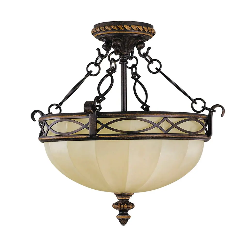 Plafonnier Drawing Room 2 lumières — Plafonniers Elstead Lighting