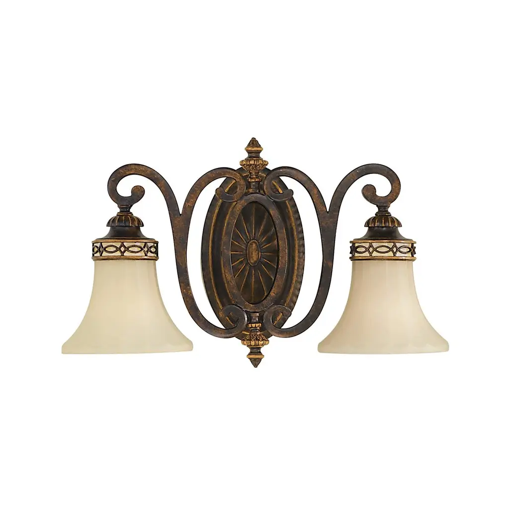 Applique Drawing Room 2 lumières — Appliques murales Elstead Lighting