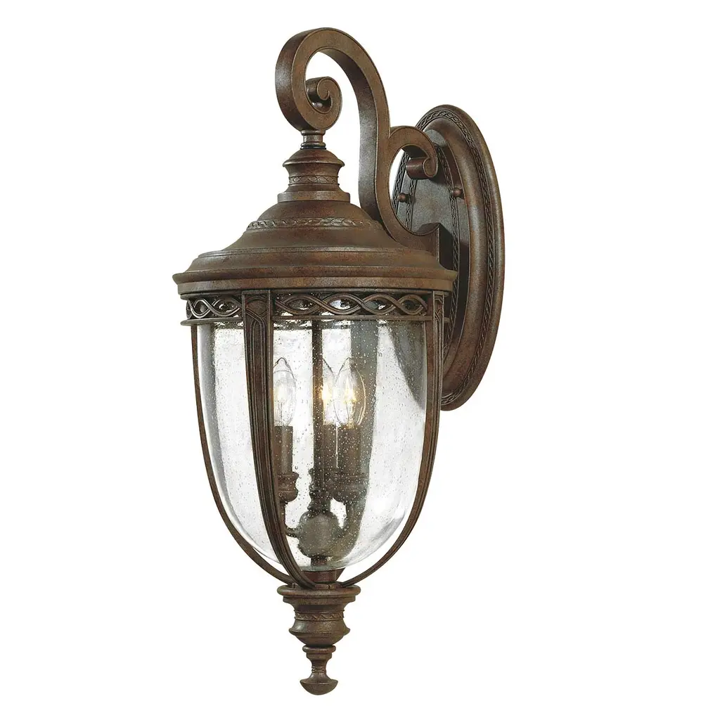 Applique English Bridle 3 lumières — Appliques murales Elstead Lighting