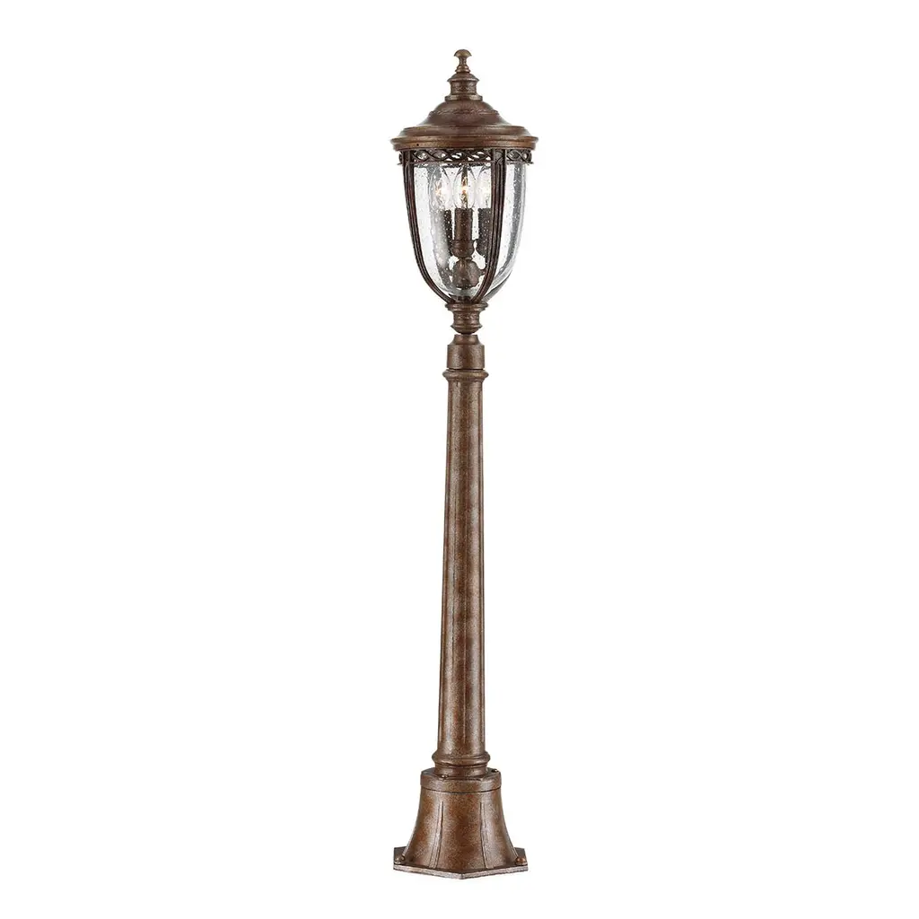 Lampadaire English Bridle 3 lumières — Lampadaires Elstead Lighting