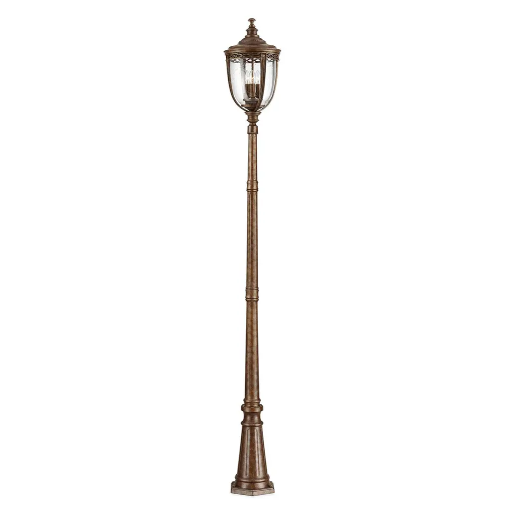 Lampadaire English Bridle 3 lumières — Lampadaires Elstead Lighting