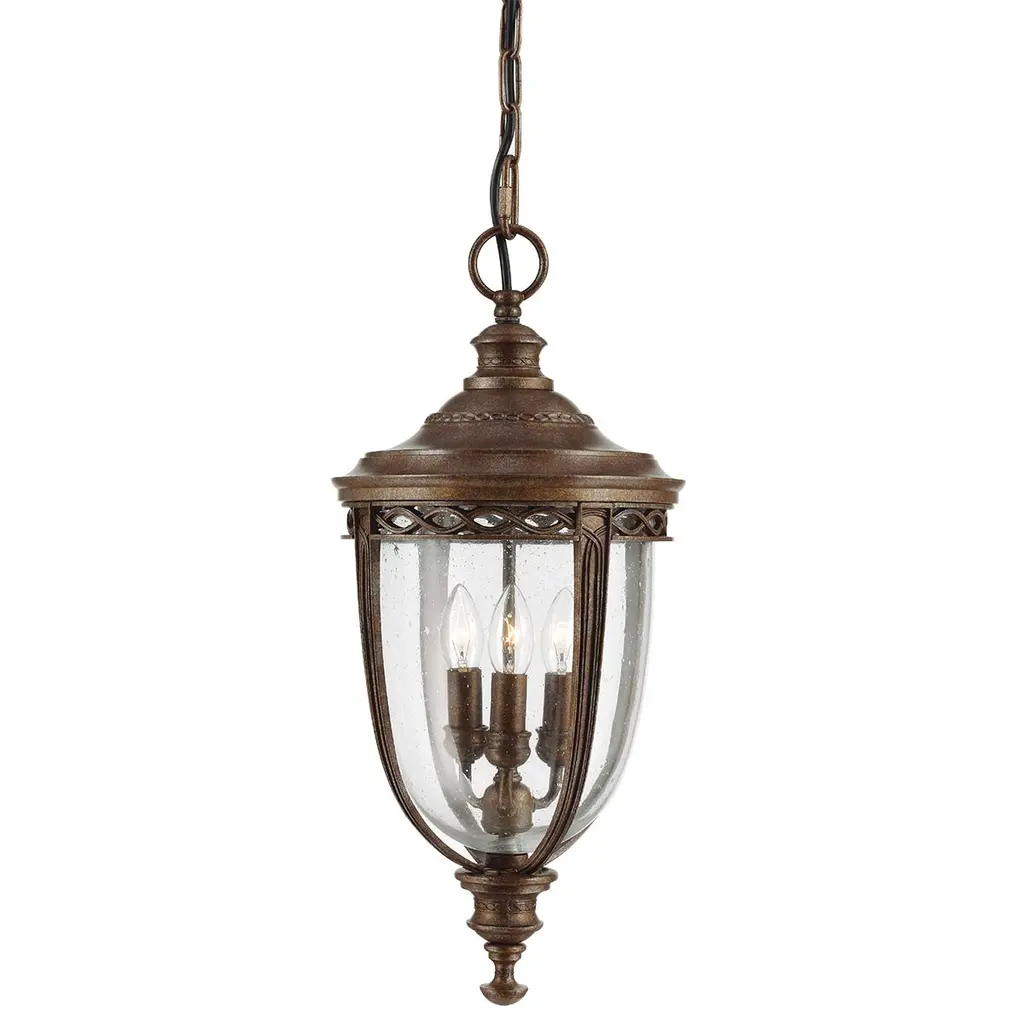 Suspension English Bridle 3 lumières — Suspensions Elstead Lighting