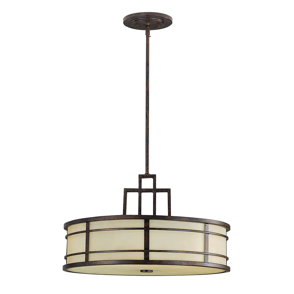 Suspension Fusion 3 lumières — Suspensions Elstead Lighting