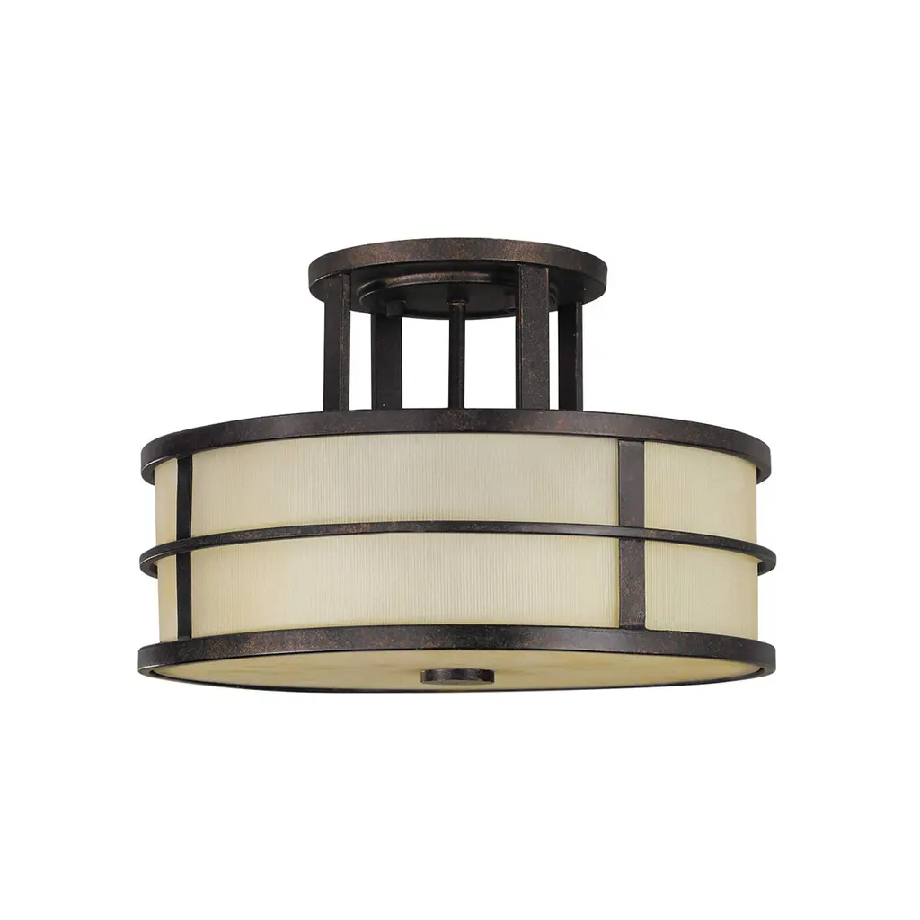 Plafonnier Fusion 3 lumières — Plafonniers Elstead Lighting