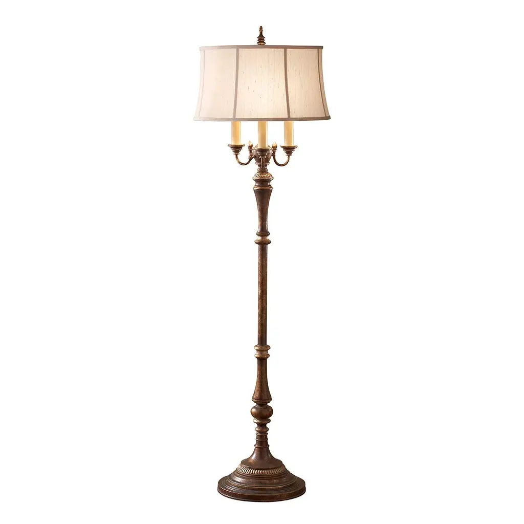 Lampadaire Gibson 4 lumières — Lampadaires Elstead Lighting