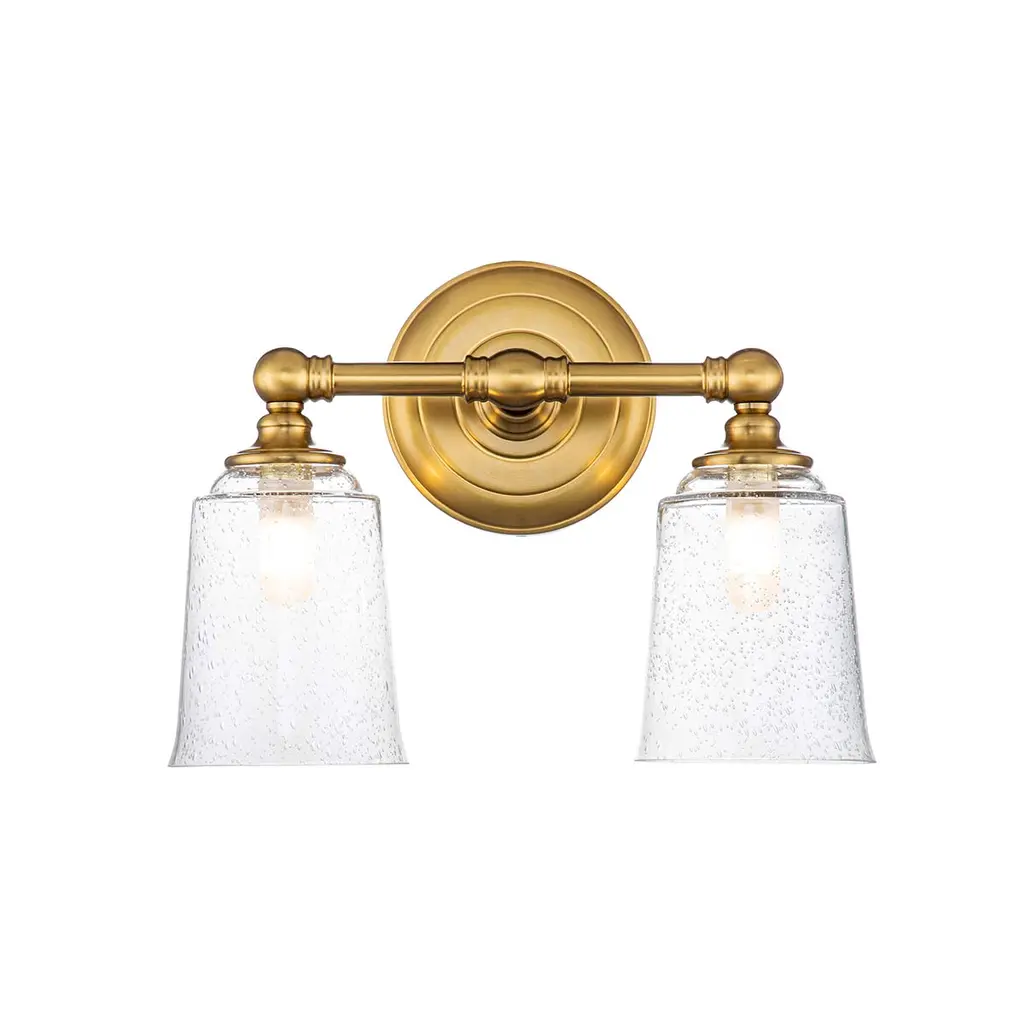 Applique Huguenot Lake 2 lumières — Appliques murales Elstead Lighting