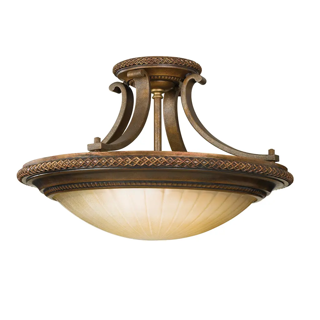 Plafonnier Kelham Hall 2 lumières — Plafonniers Elstead Lighting