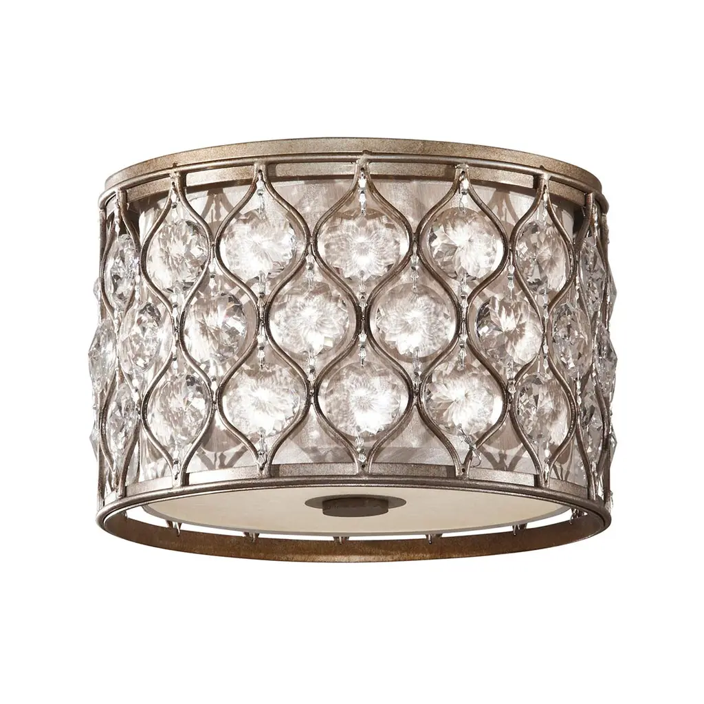 Plafonnier Lucia 2 lumières — Plafonniers Elstead Lighting