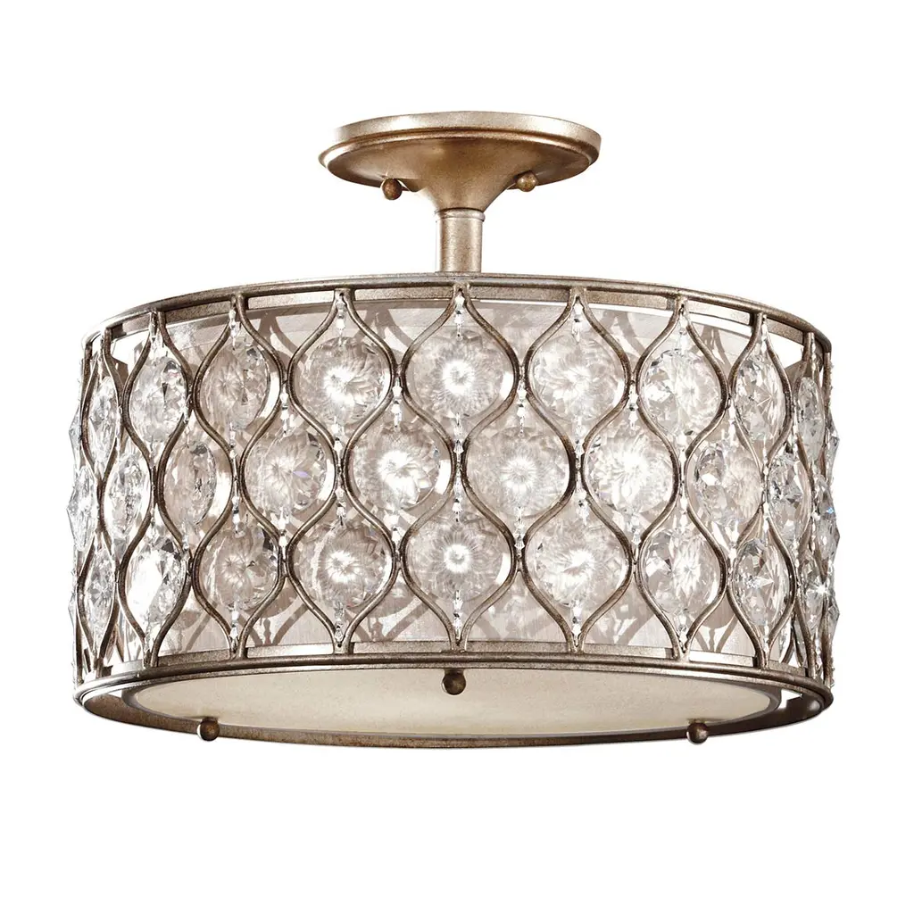 Plafonnier Lucia 3 lumières — Plafonniers Elstead Lighting