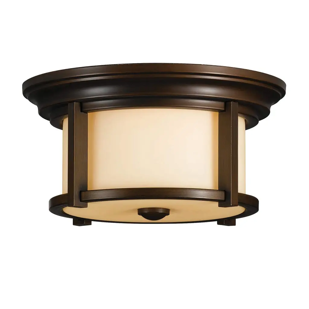 Plafonnier Merrill 2 lumières — Plafonniers Elstead Lighting