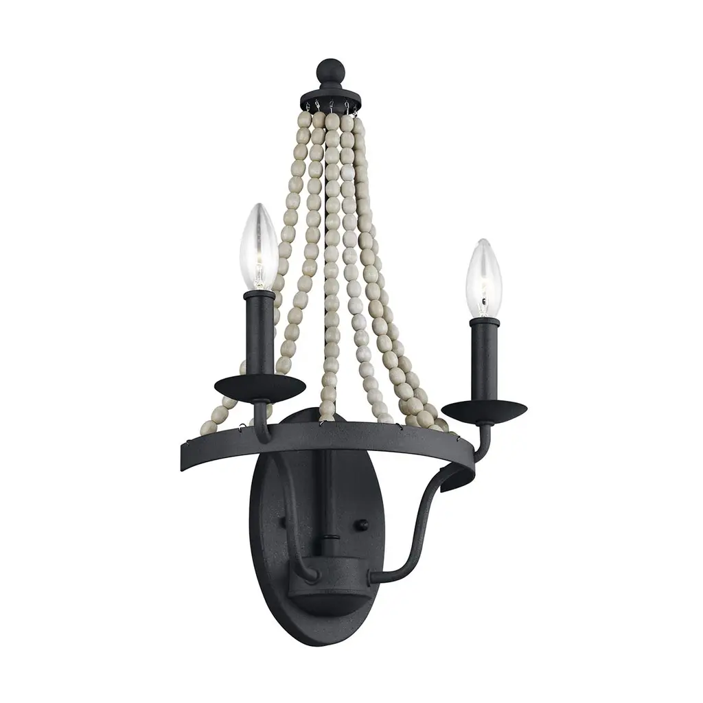 Applique Nori 2 lumières — Appliques murales Elstead Lighting