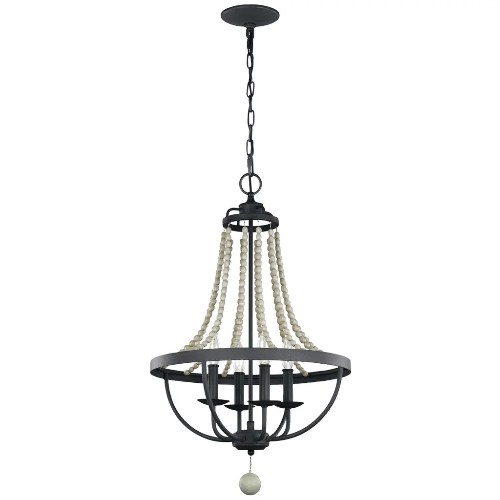 Lustre Nori 4 lumières — Lustres Elstead Lighting