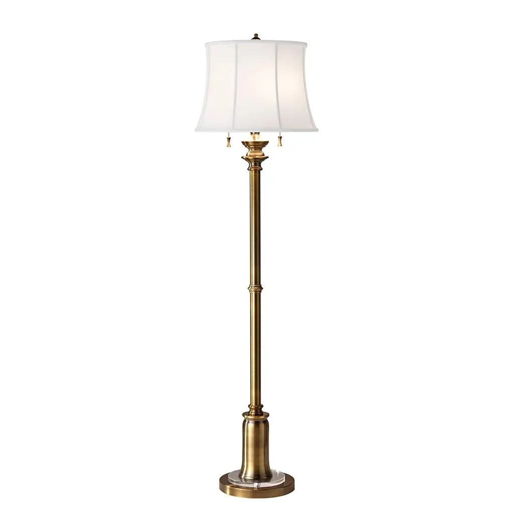 Lampadaire Stateroom 2 lumières — Lampadaires Elstead Lighting