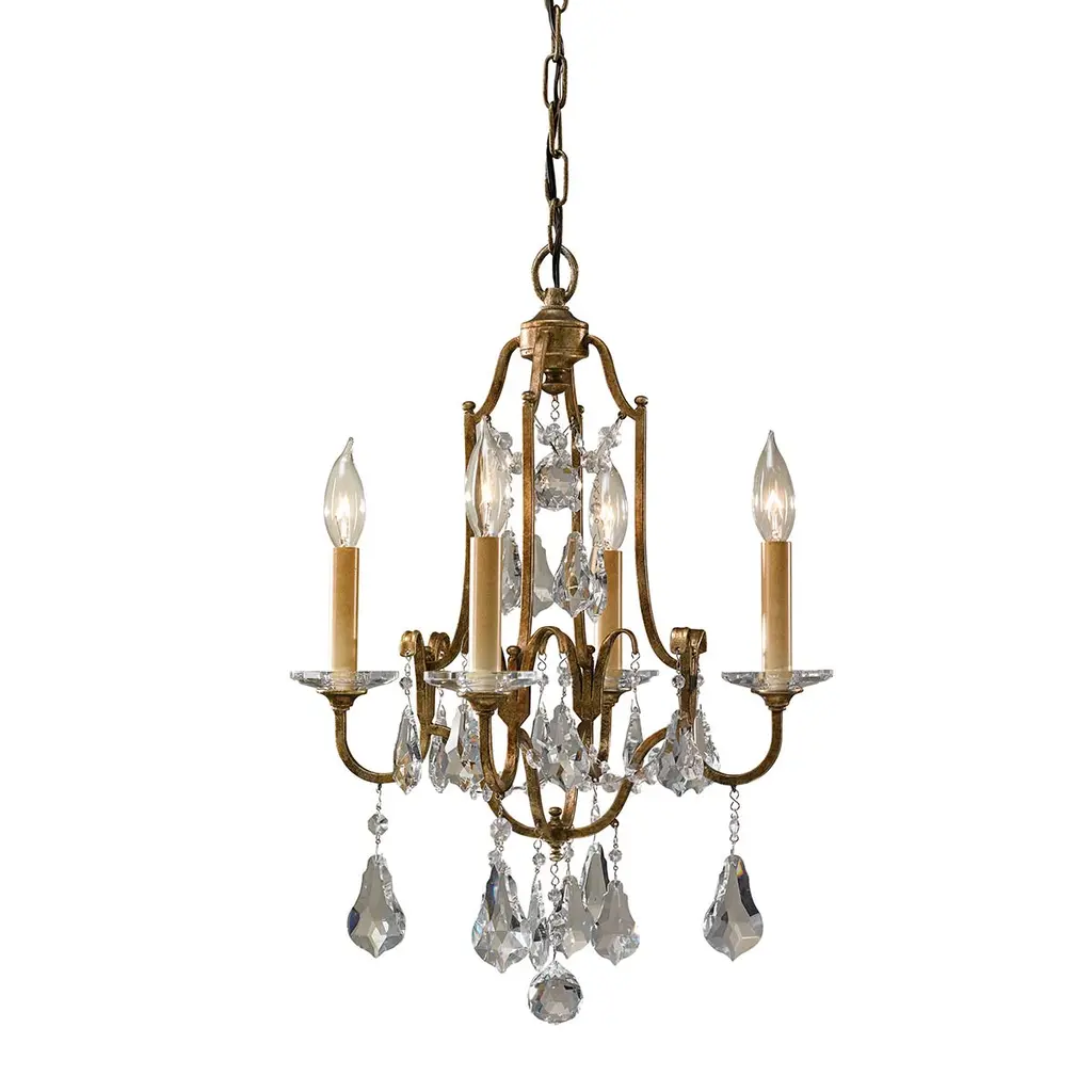 Lustre Valentina 4 lumières — Lustres Elstead Lighting