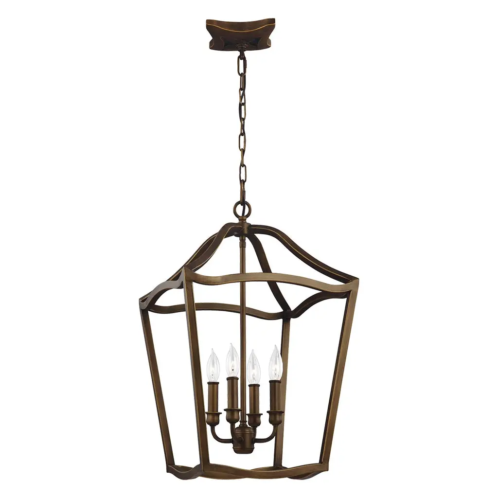 Suspension Yarmouth 4 lumières — Suspensions Elstead Lighting