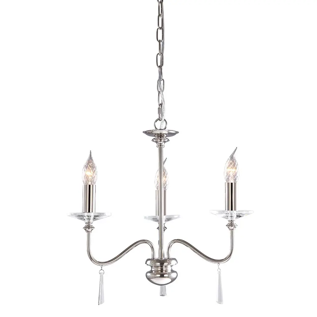 Lustre Finsbury Park 3 lumières — Lustres Elstead Lighting