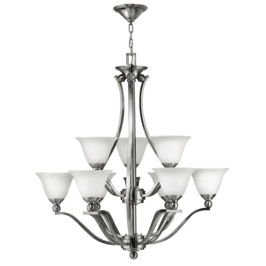 Lustre Bolla 9 lumières — Lustres Hinkley · Elstead